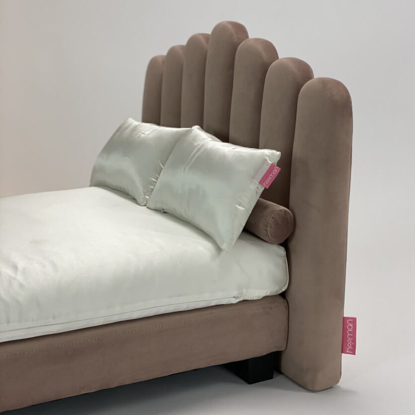 Silk Dog Bed Set